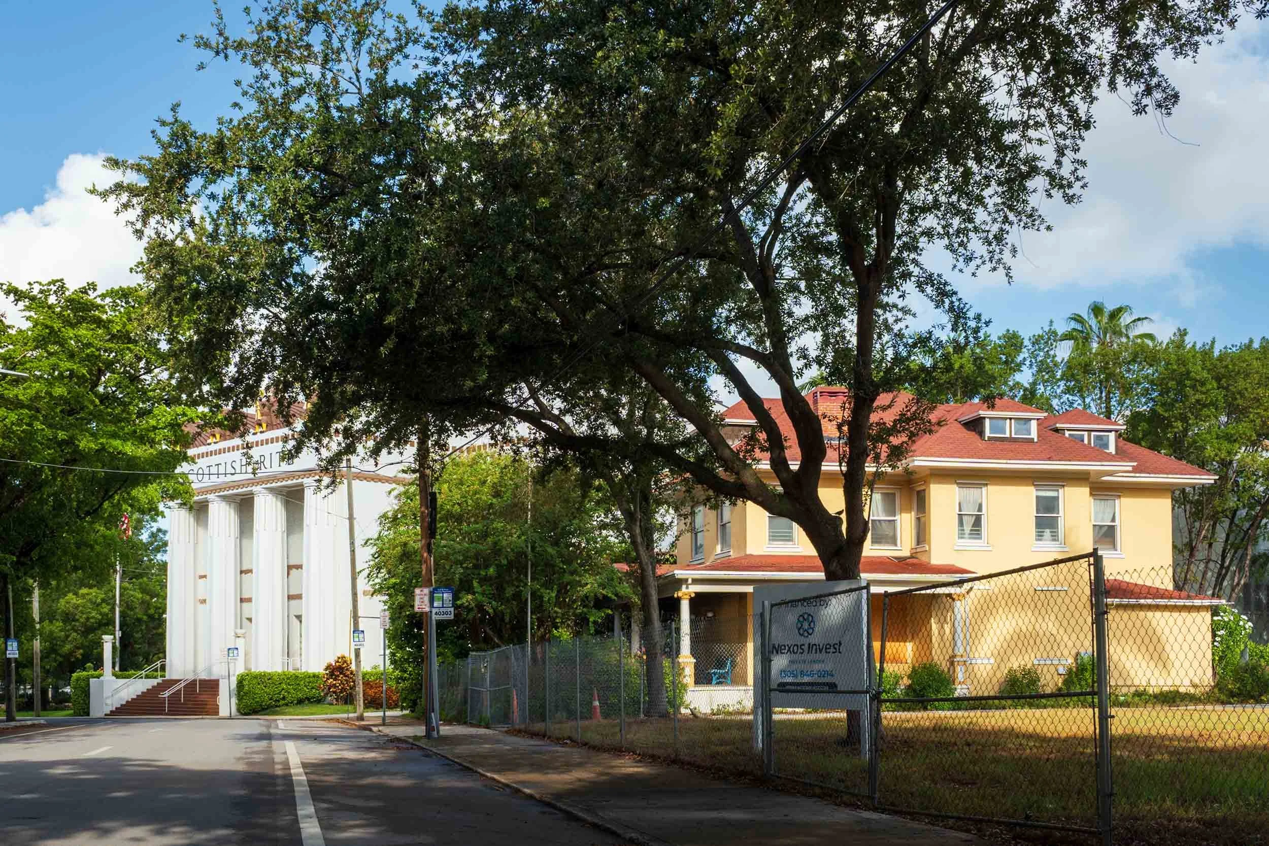 View of the Lummus Park Historic District