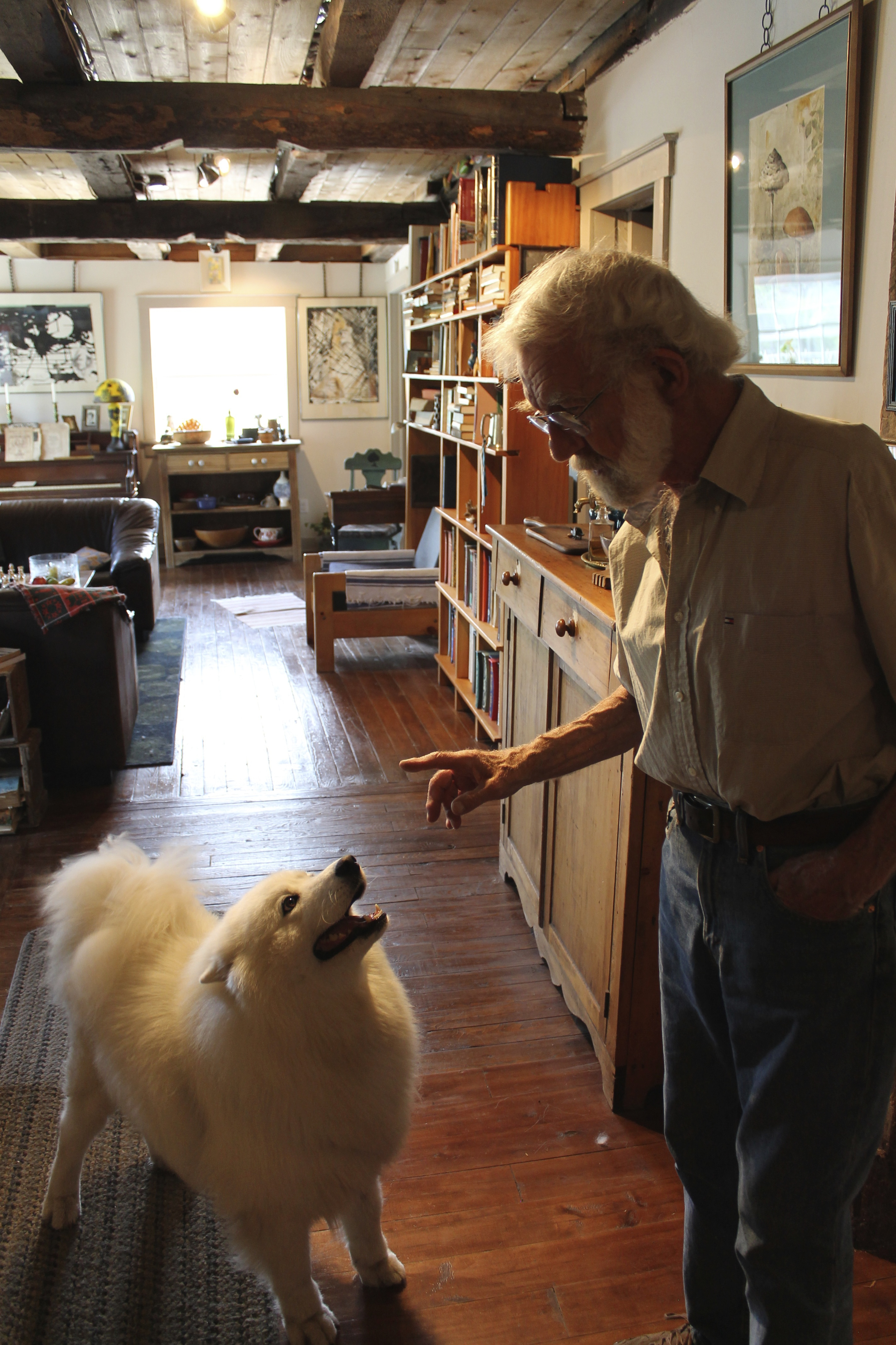 The Quiet Painter, by Michelle Annette Tremblay, Photo of Arne Roosman by Michelle Annette Tremblay