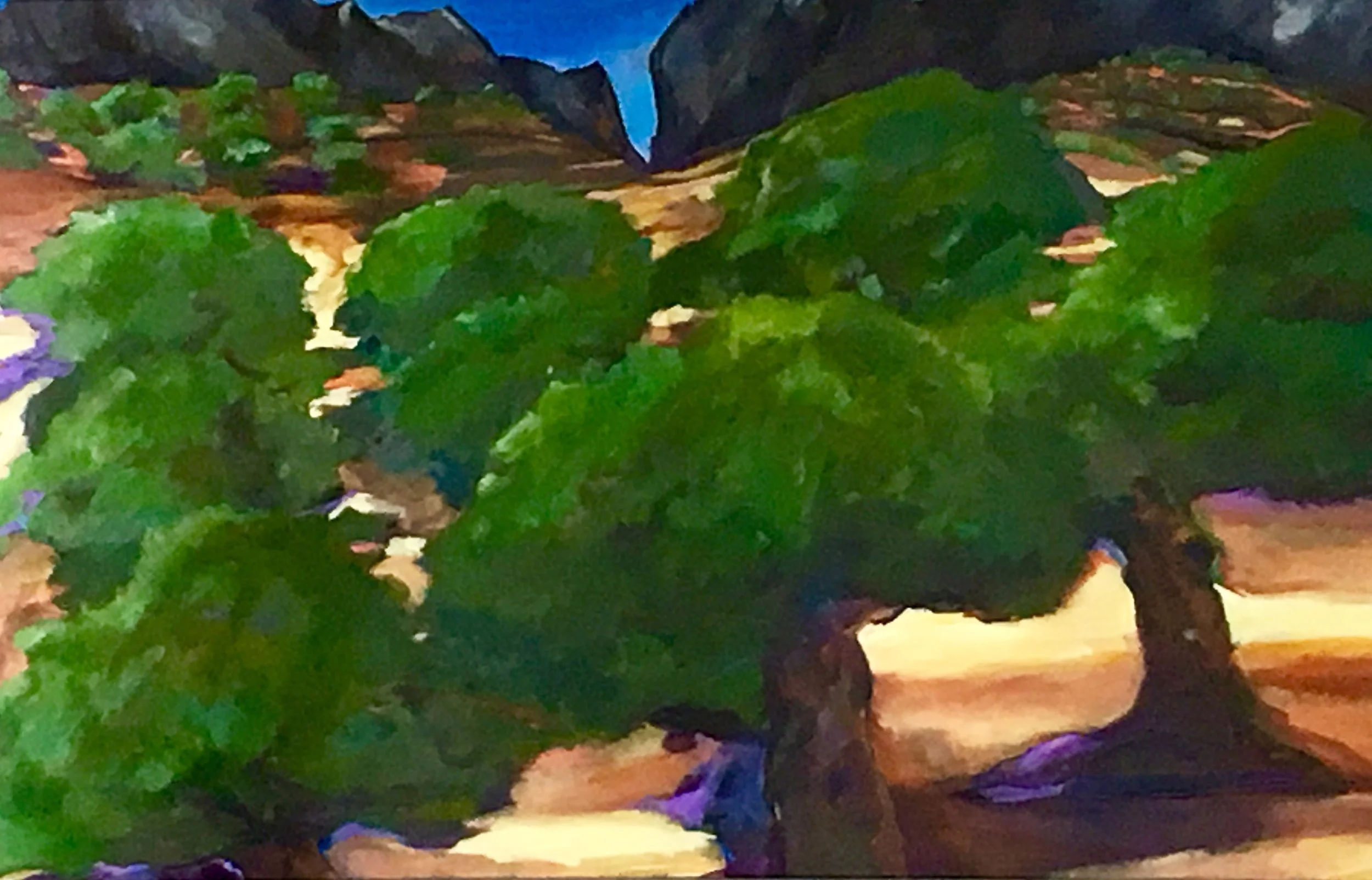 " Grove" 36" x 48" acrylic on wrapped canvas $700