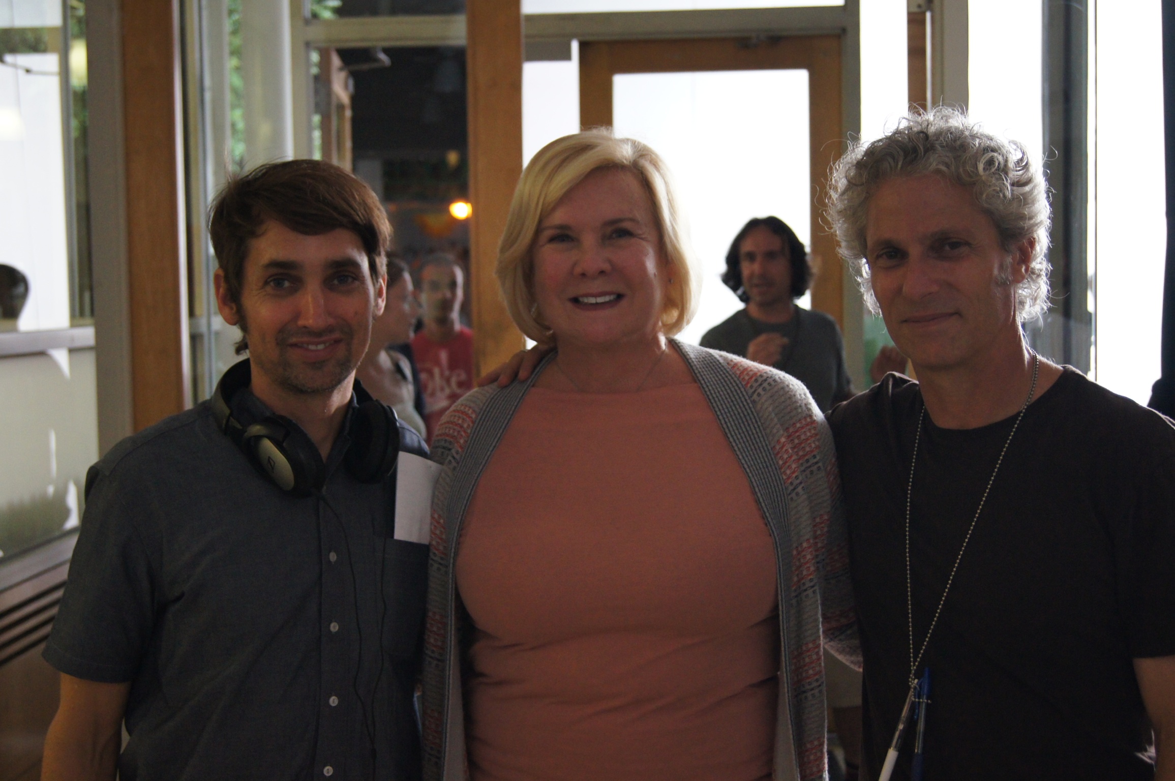 Anne O'Shea with What Maisie Knew Directors (David Siegel & Scott McGehee).JPG
