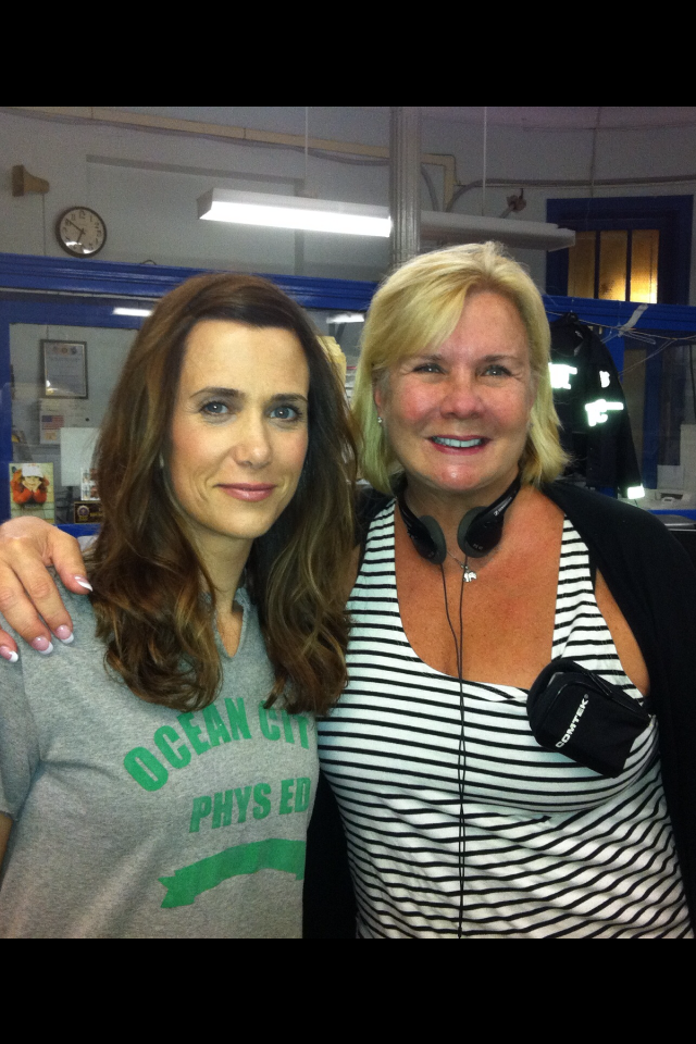 Kristen Wiig, Anne O'Shea - Set of Girl Most Likely- Final Day.PNG