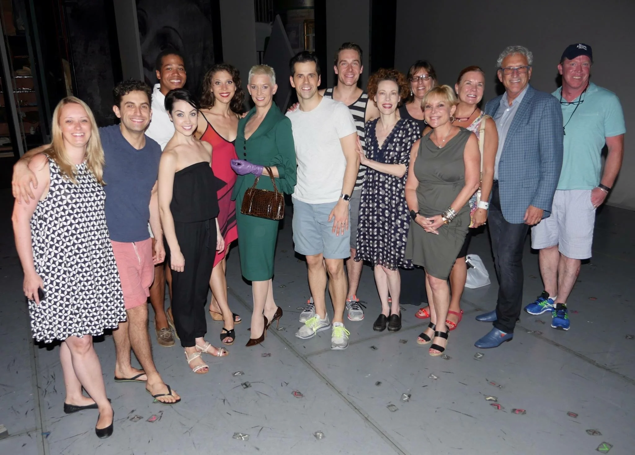Patricia Ward Kelly (Gene Kelly's Widow) with AAIP Cast & Producers.jpg