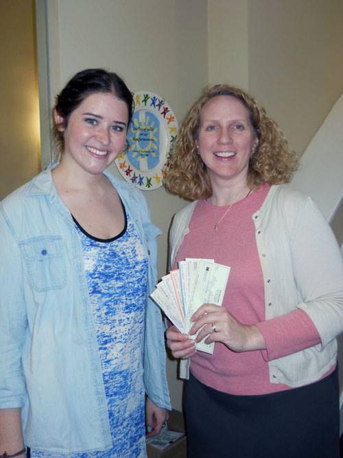 I dropped all the mula off yesterday to Karma at the Hope House! 