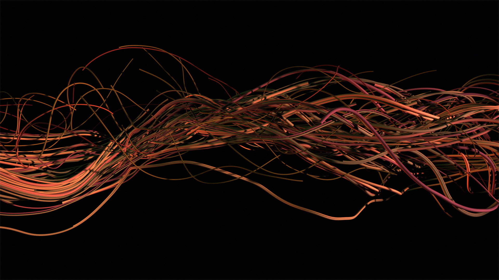 Sound reactive viola solo animation: Partitura: Quayola/Abstract Birds