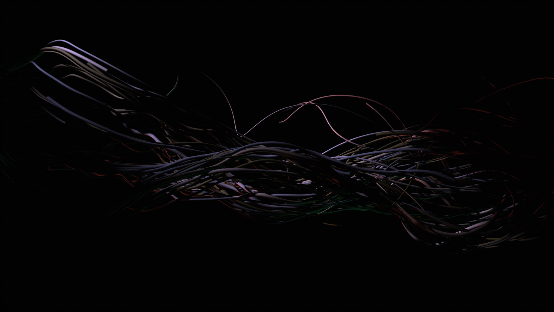 Sound reactive viola solo animation: Partitura: Quayola/Abstract Birds