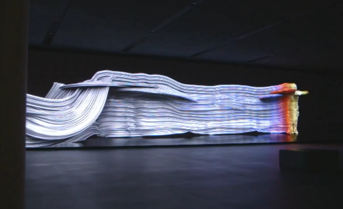Human motion tracking particle system: Made by Humans: Universal Everything