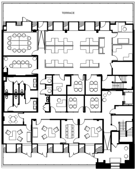 Fourth Floor Plan