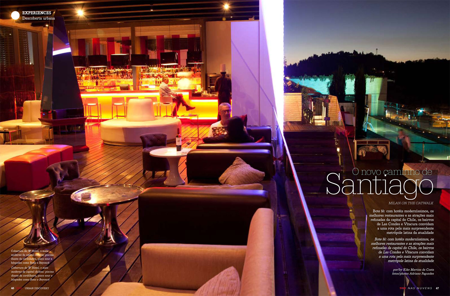 Sky Bar, W Hotel, Santiago