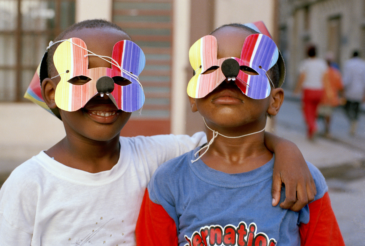 Twins in Havana, Cuba