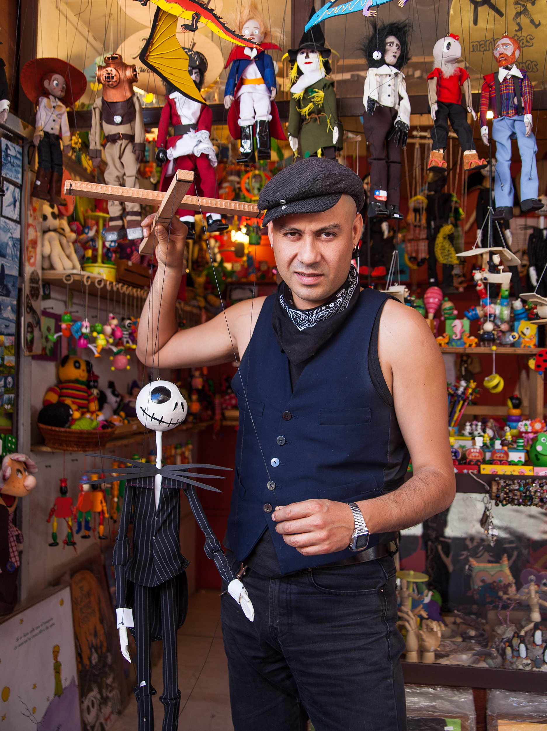 Marionette Artist, Santiago, Chile