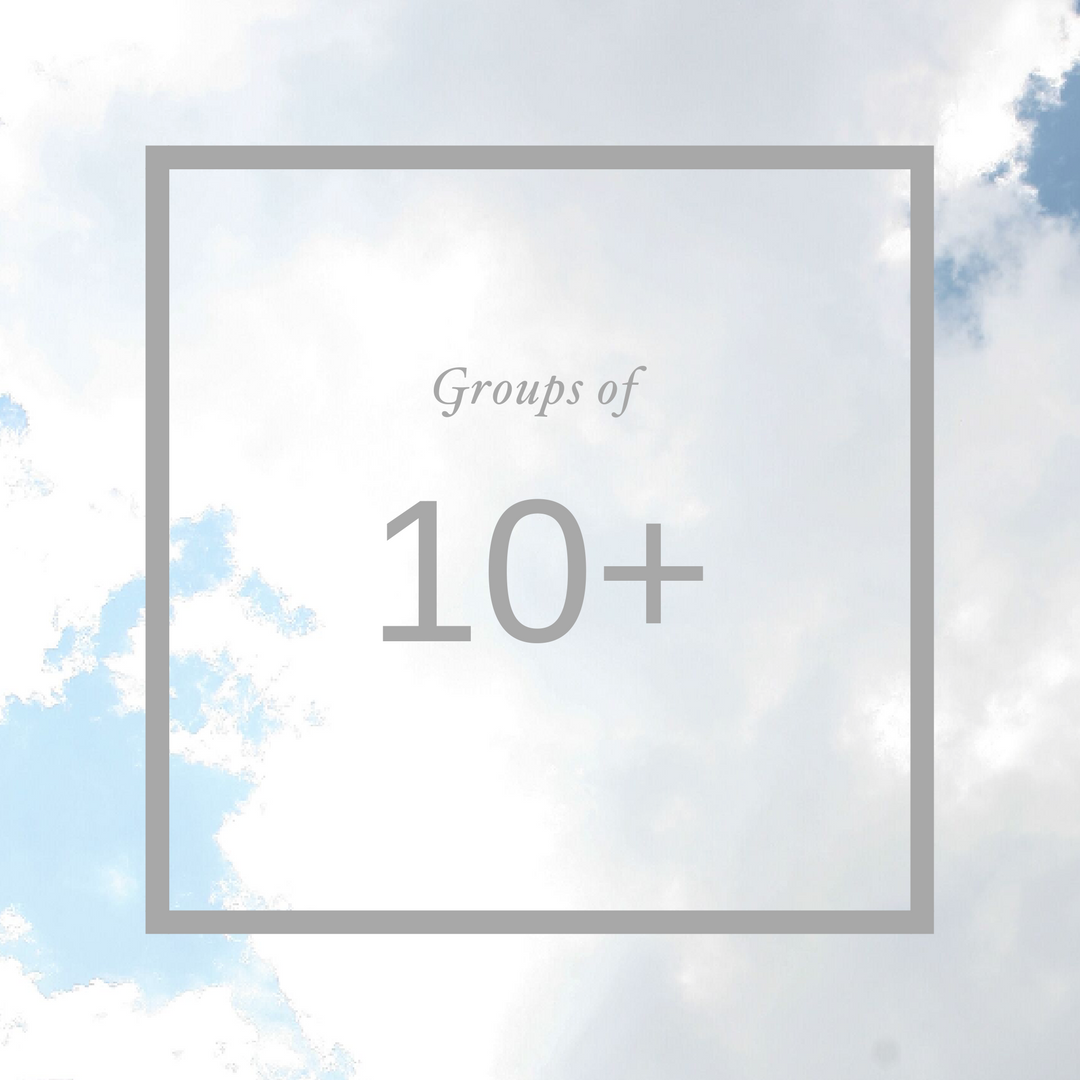 groups of 10 or more Groups of ten or more can explore BECOMING: Identity or BEOMING: Story for $30.00 per study. Contact us