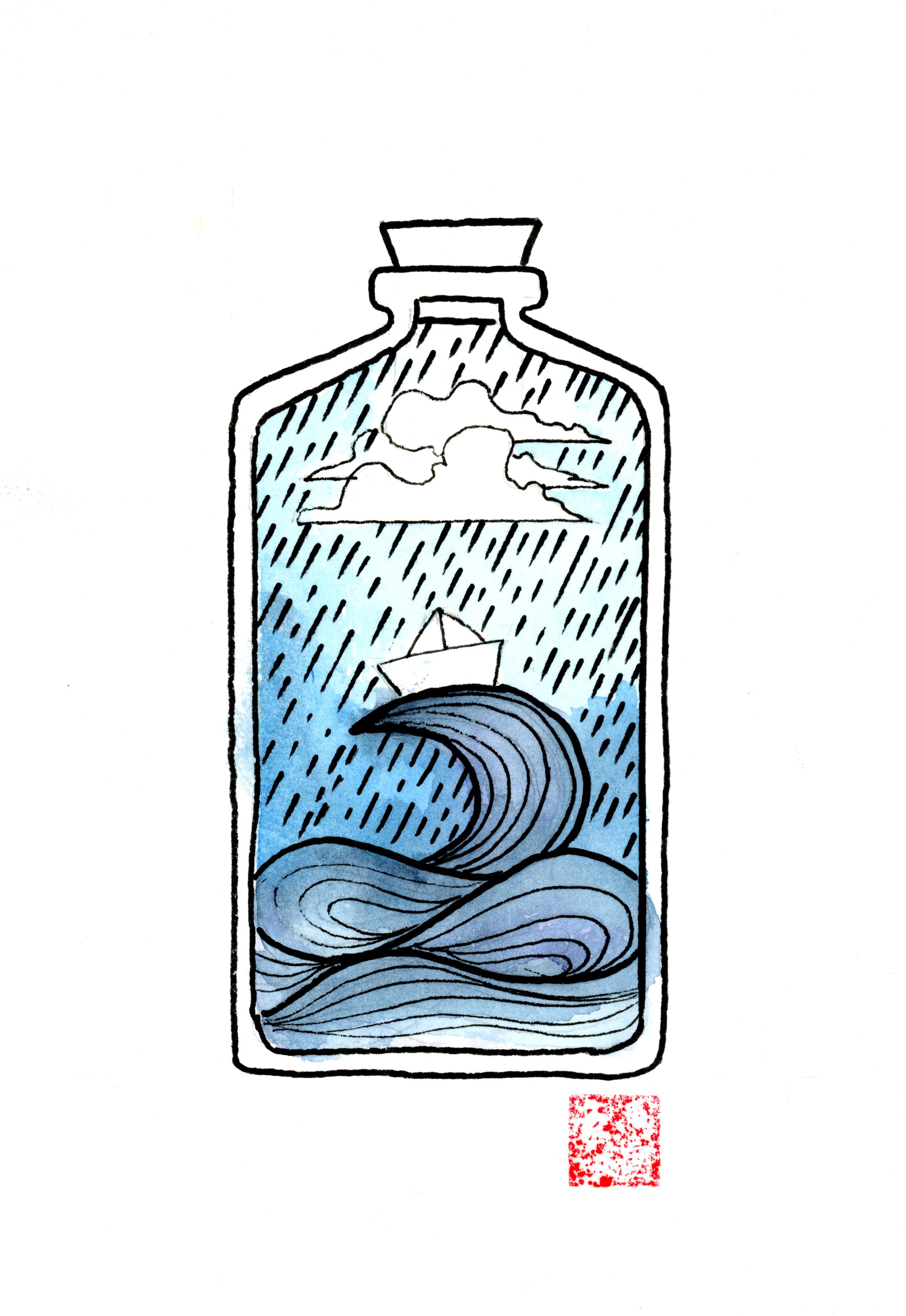 Lighthouses: Storm in a bottle #2