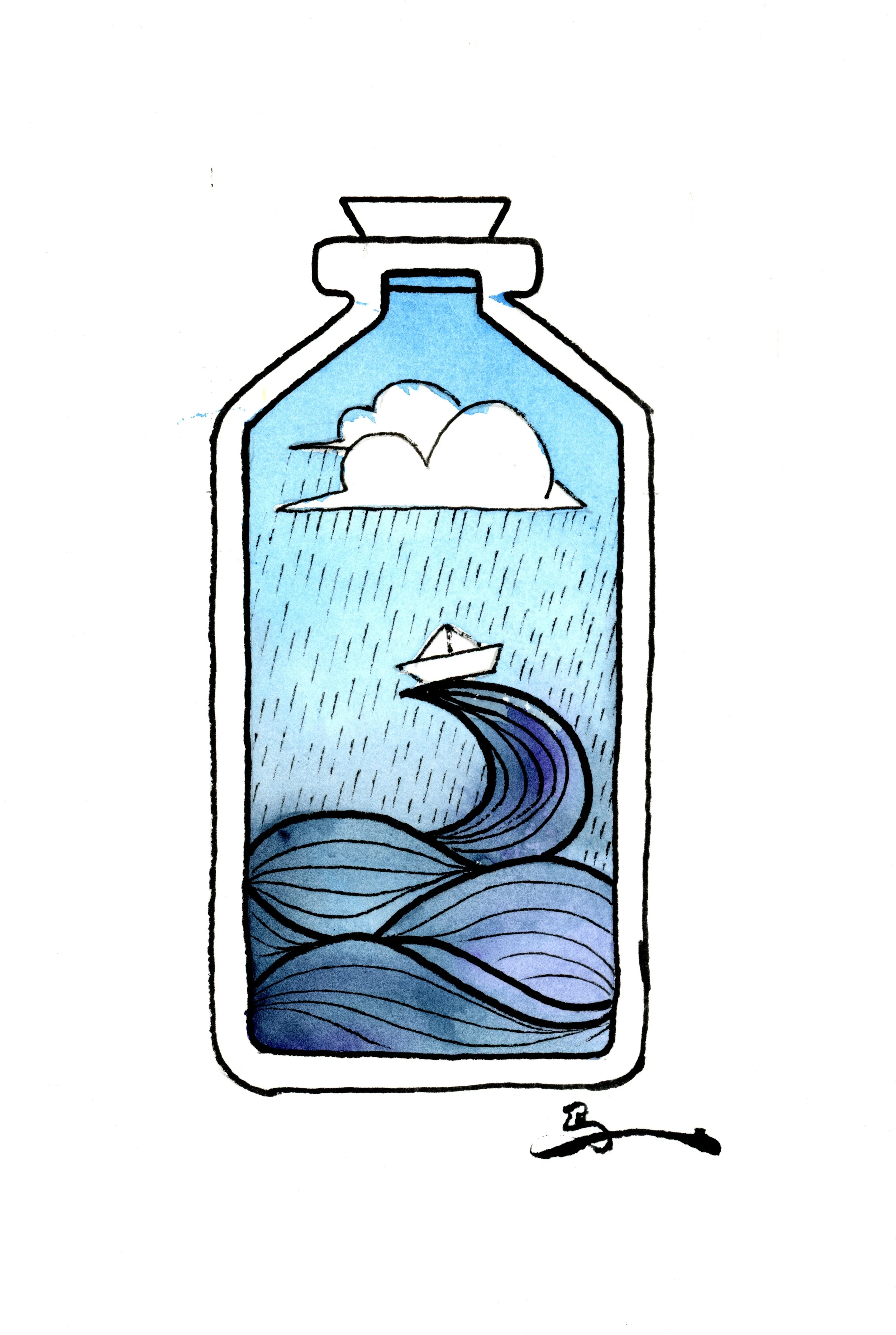 Lighthouses: Storm in a bottle