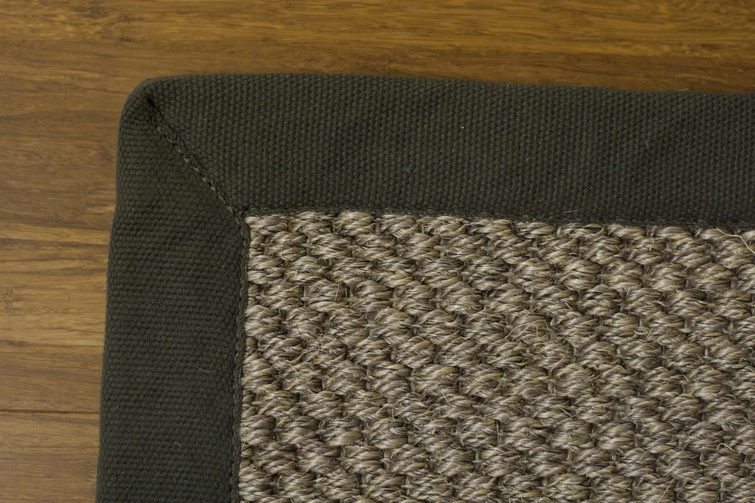 Sisal - Storm Cloud with Diesel trim
