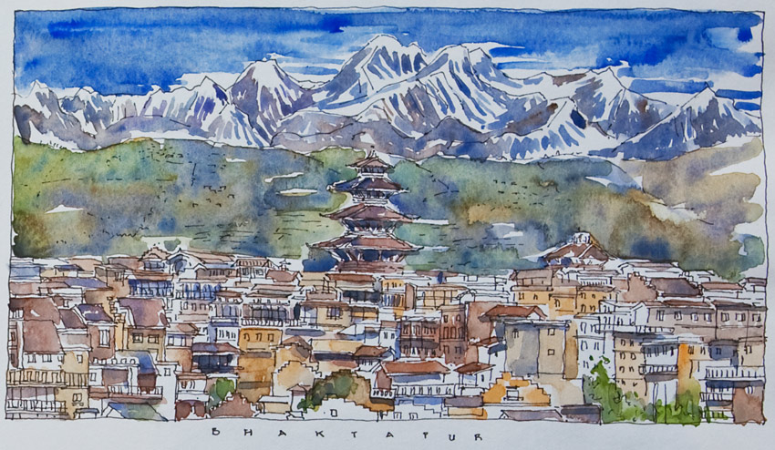 Indian Sketchbook