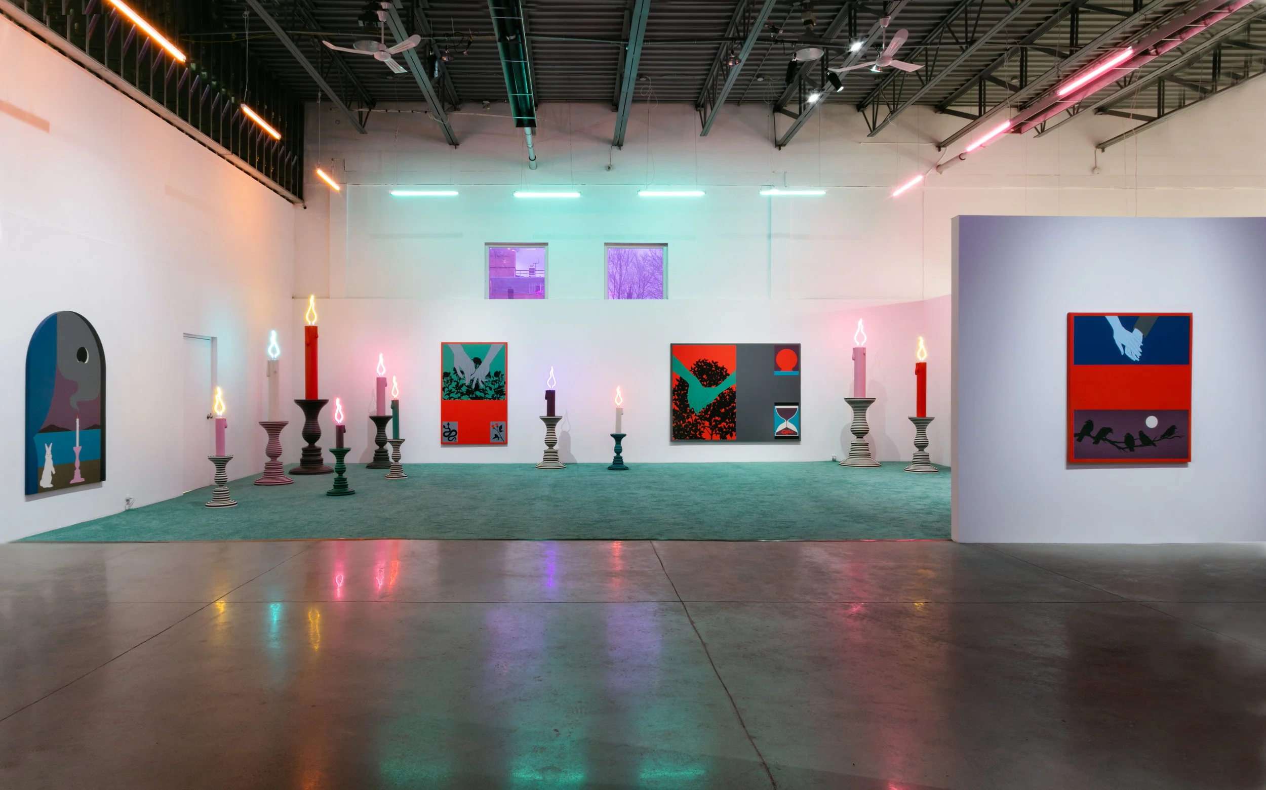 Enchantment installation view. Arsenal Contemporary, Toronto, ON. 2019.