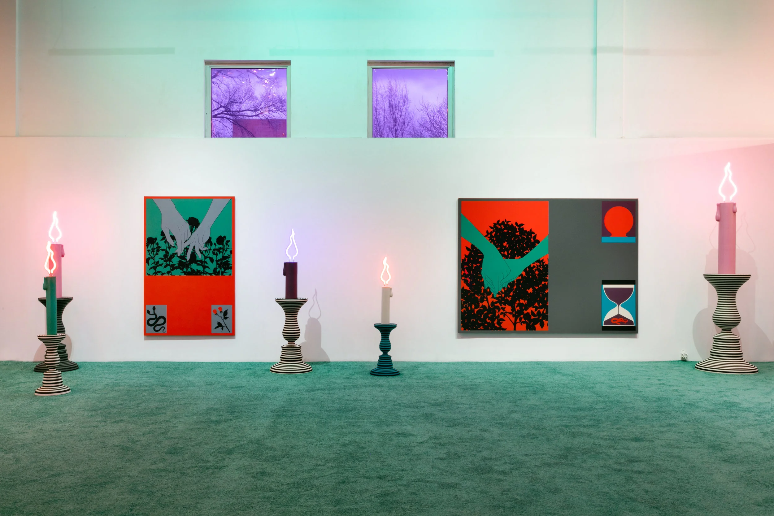 Enchantment installation view. Arsenal Contemporary, Toronto, ON. 2019.