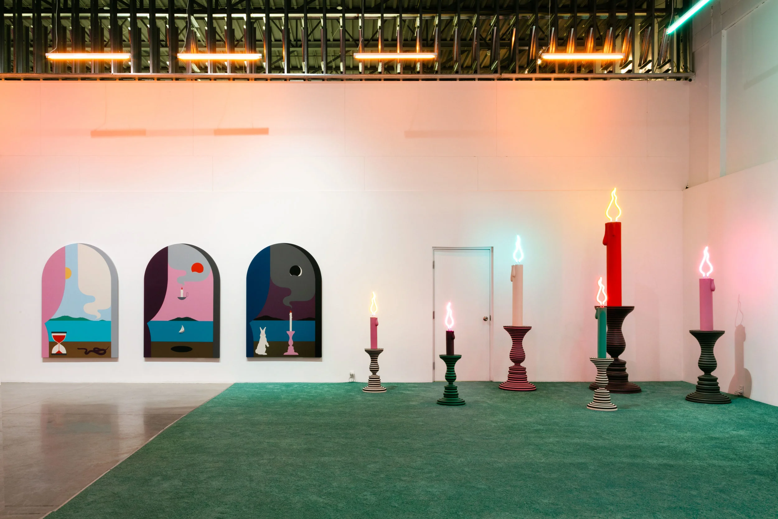 Enchantment installation view. Arsenal Contemporary, Toronto, ON. 2019.