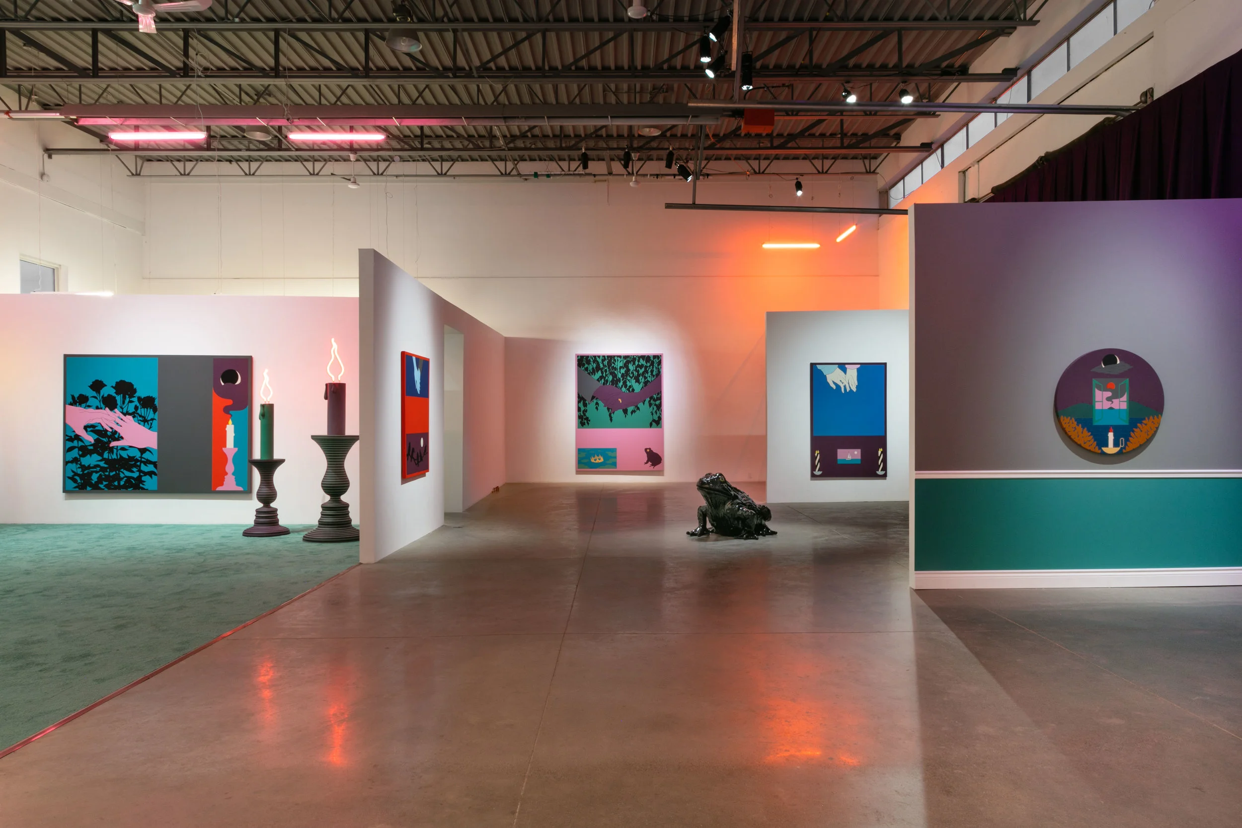 Enchantment installation view. Arsenal Contemporary, Toronto, ON. 2019.