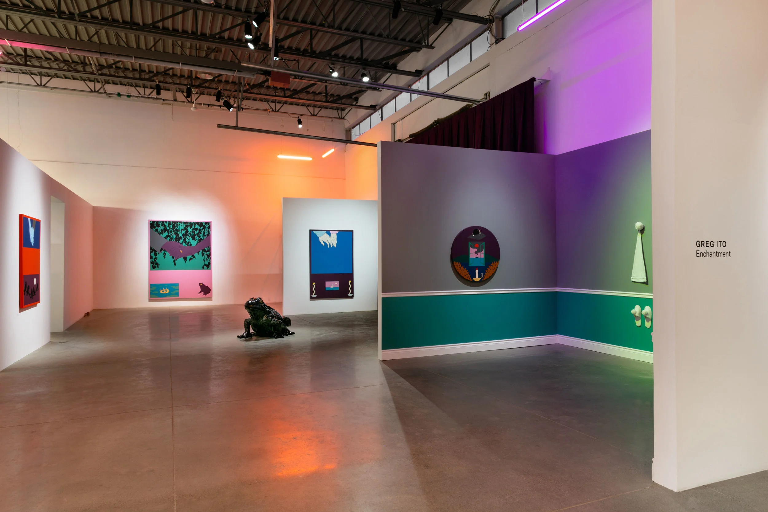 Enchantment installation view. Arsenal Contemporary, Toronto, ON. 2019.