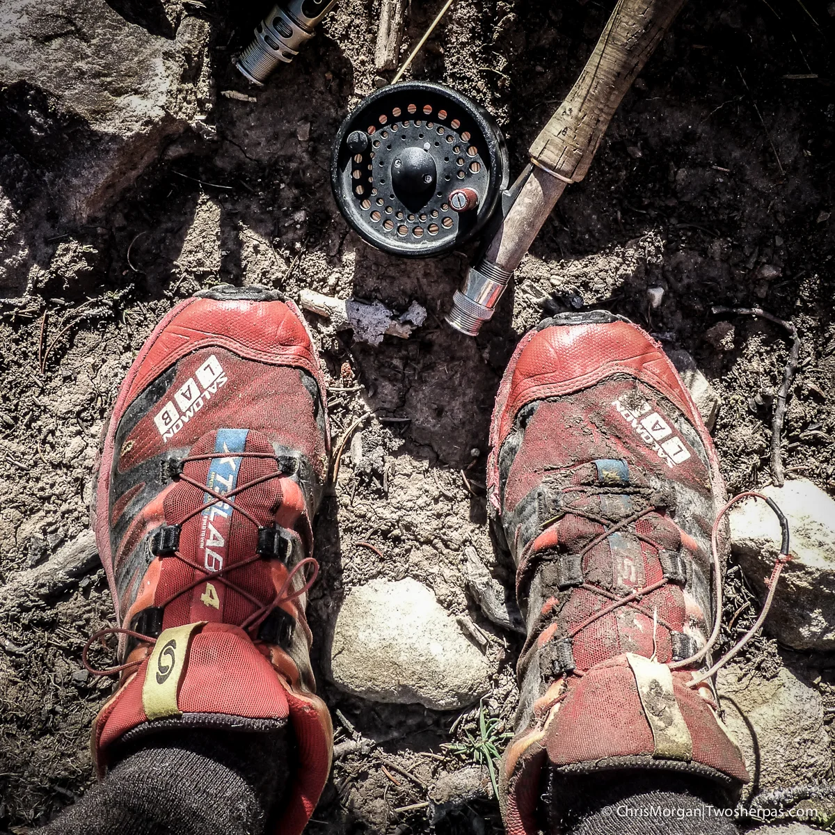 Modern "hiking boots."