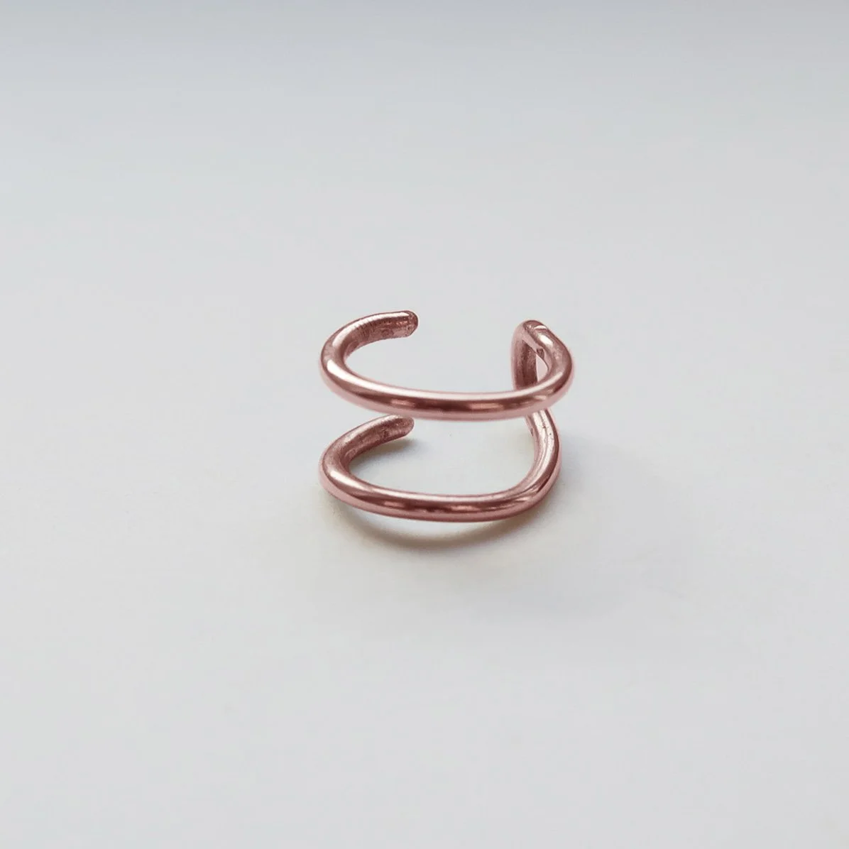 Ear Cuff Double 9ct Rose Gold