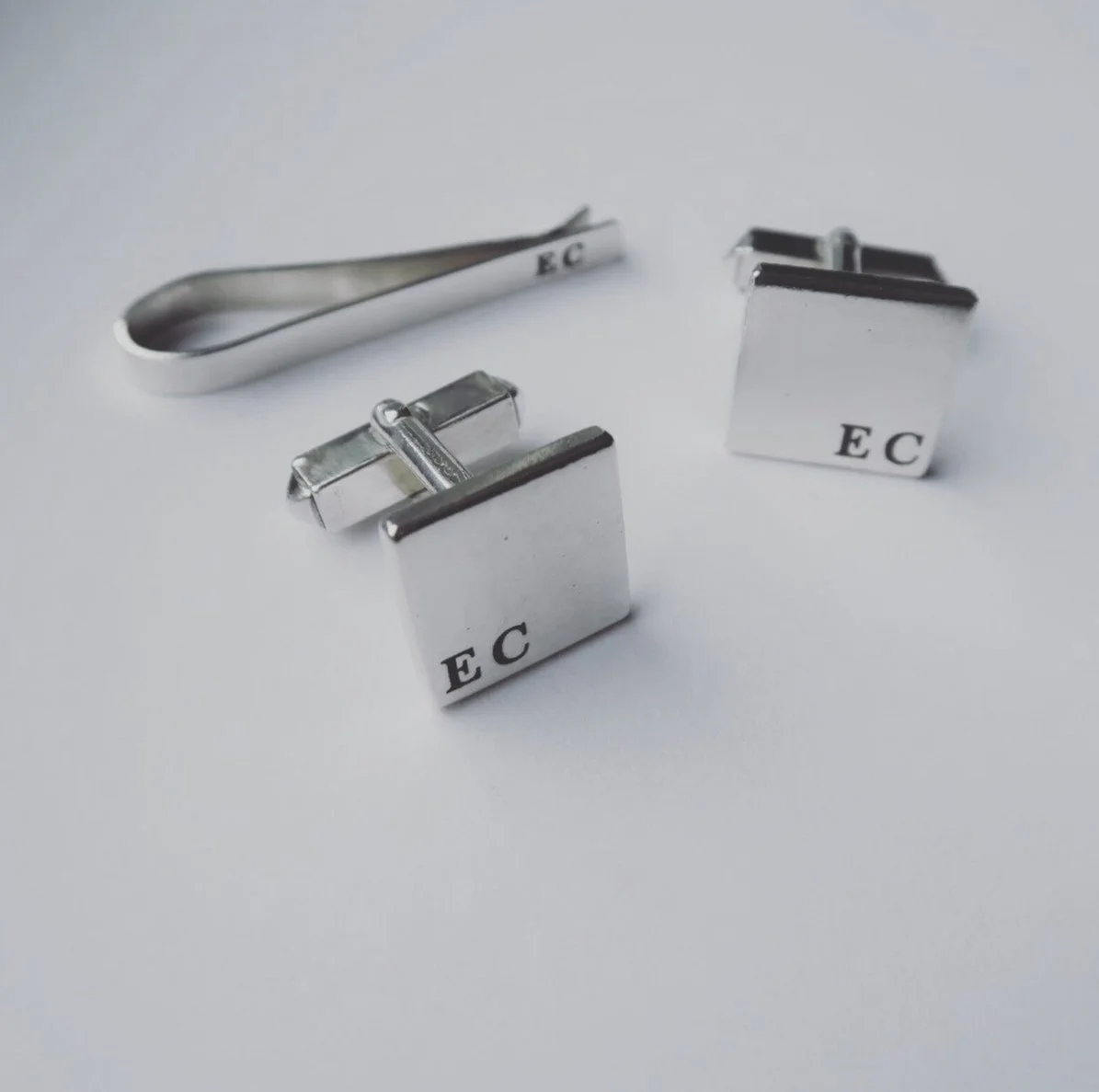 Tie Clip & Cufflink set