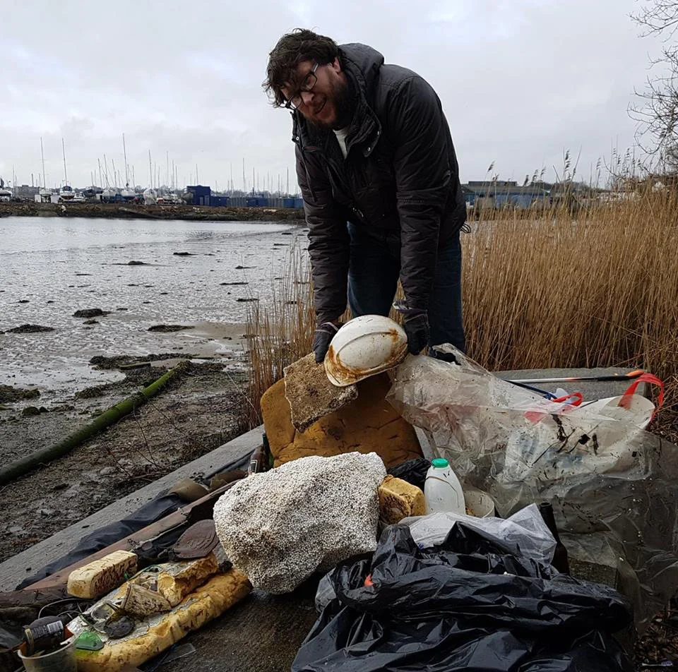 Beach cleaning is always such a joy (am being ironic). Here’s a haul after just a few hour’s work. Image: Darren Naish.