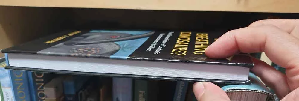 Senter (2019) is not a big book. Here’s a copy with my hand for scale. Image: Darren Naish.