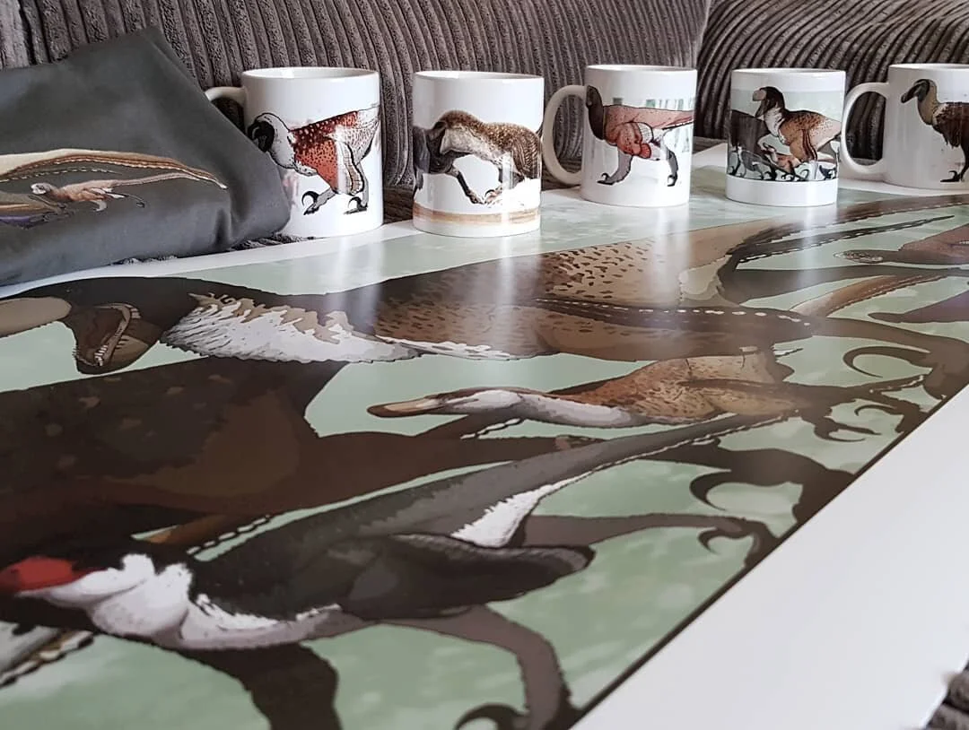 Jed Taylor is going to knock it out of the park this year, his stuff looks incredible. Here’s a shot of some of his merchandise. Image: JCTArtStudio/Jed Taylor.