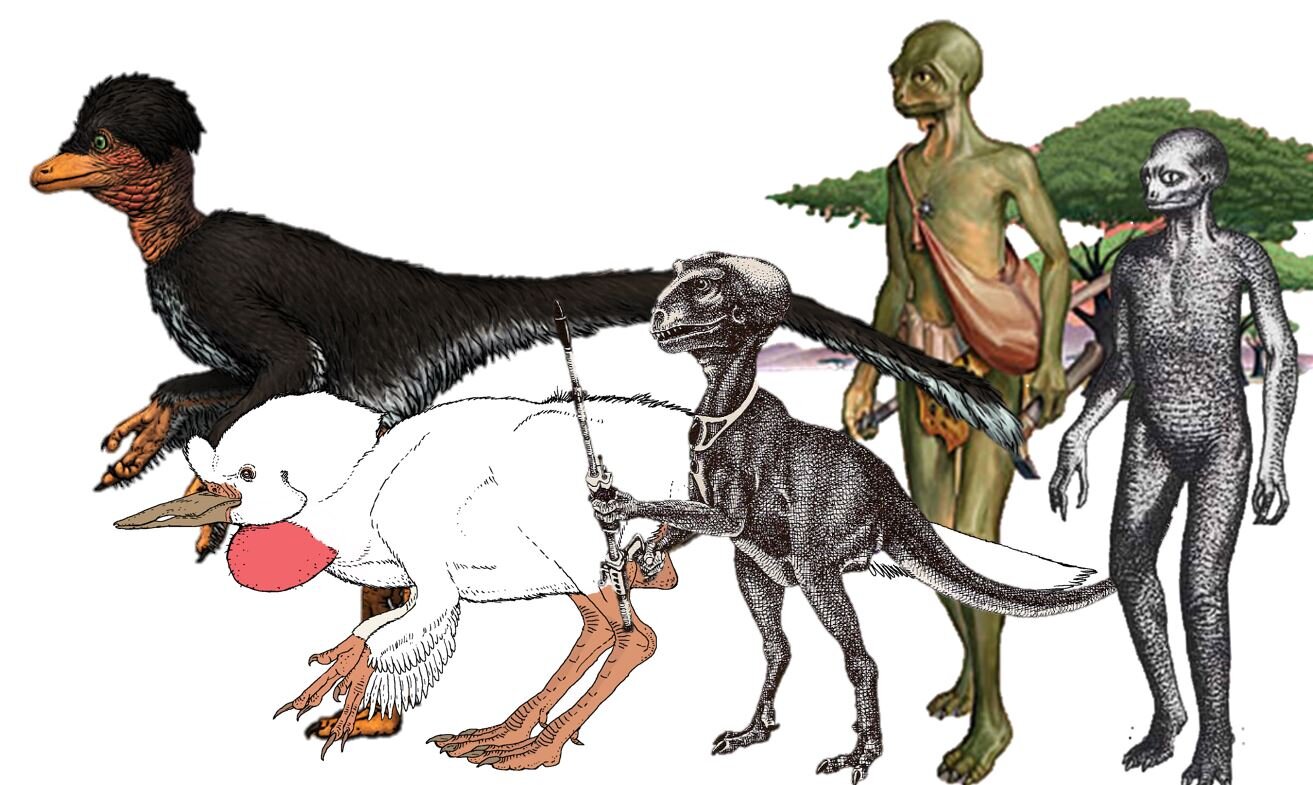 Alternative Timeline Dinosaurs, the View From 2019 (Part 3): the  Dinosauroid and its Chums — Tetrapod Zoology