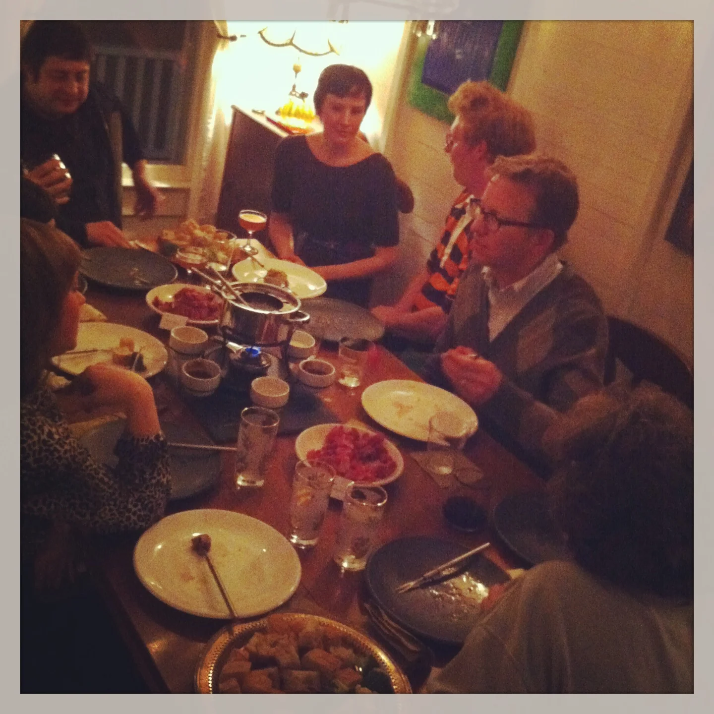 Fondue Party — Life is Made with Katie Miles