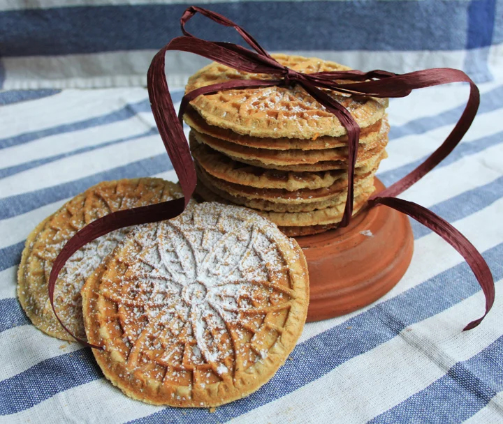 Orange Cardamom Pizzelles