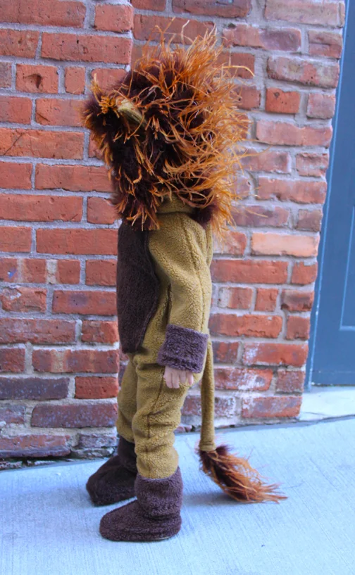 DIY Lion Costume for Toddlers