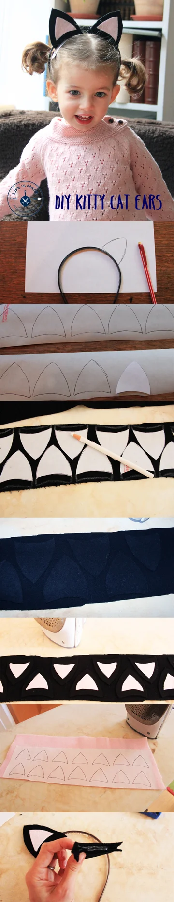 Kitty Cat Ear DIY