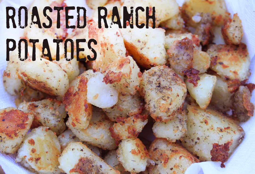 Roasted Ranch Potatoes Recipe // Life is Made with Katie Miles // www.lifeismade.com