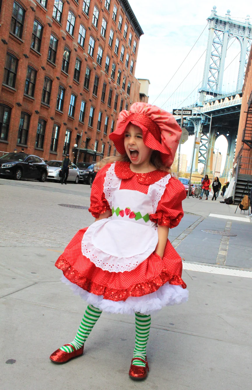 Strawberry Shortcake Costume Tutorial // Life is Made with Katie Miles // www.lifeismade.com