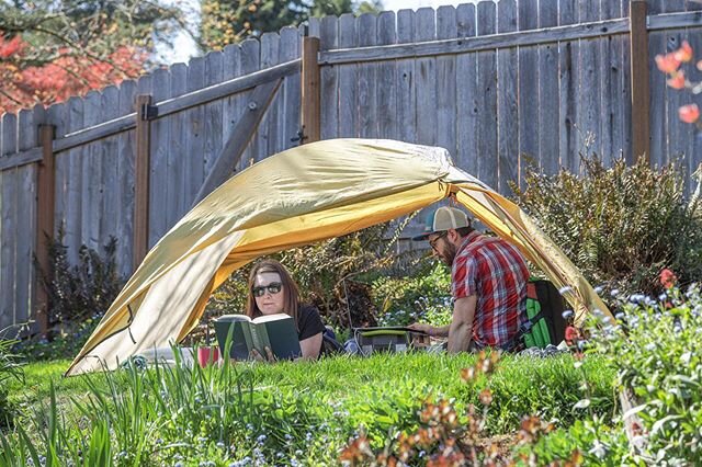 Since I&rsquo;ve been working from a home office for the past three years. There wasn&rsquo;t a huge difference for me when self quarantining. To get in on remote working we set up a remote office in the backyard. .
.
.
.
@rei @goalzero @canonusa @be