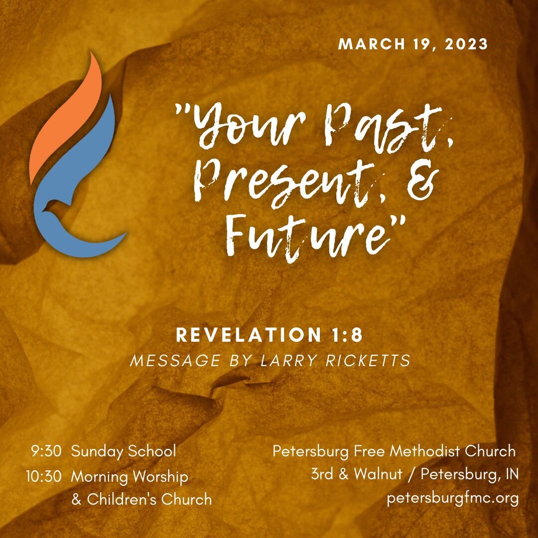 In Pastor Don's absence, our next two messages will be brought by Larry Ricketts!
Take a few minutes to look at his sermon passage in advance as you prepare your heart for tomorrow's Morning Worship Service. 

If you don't have a church to attend tom