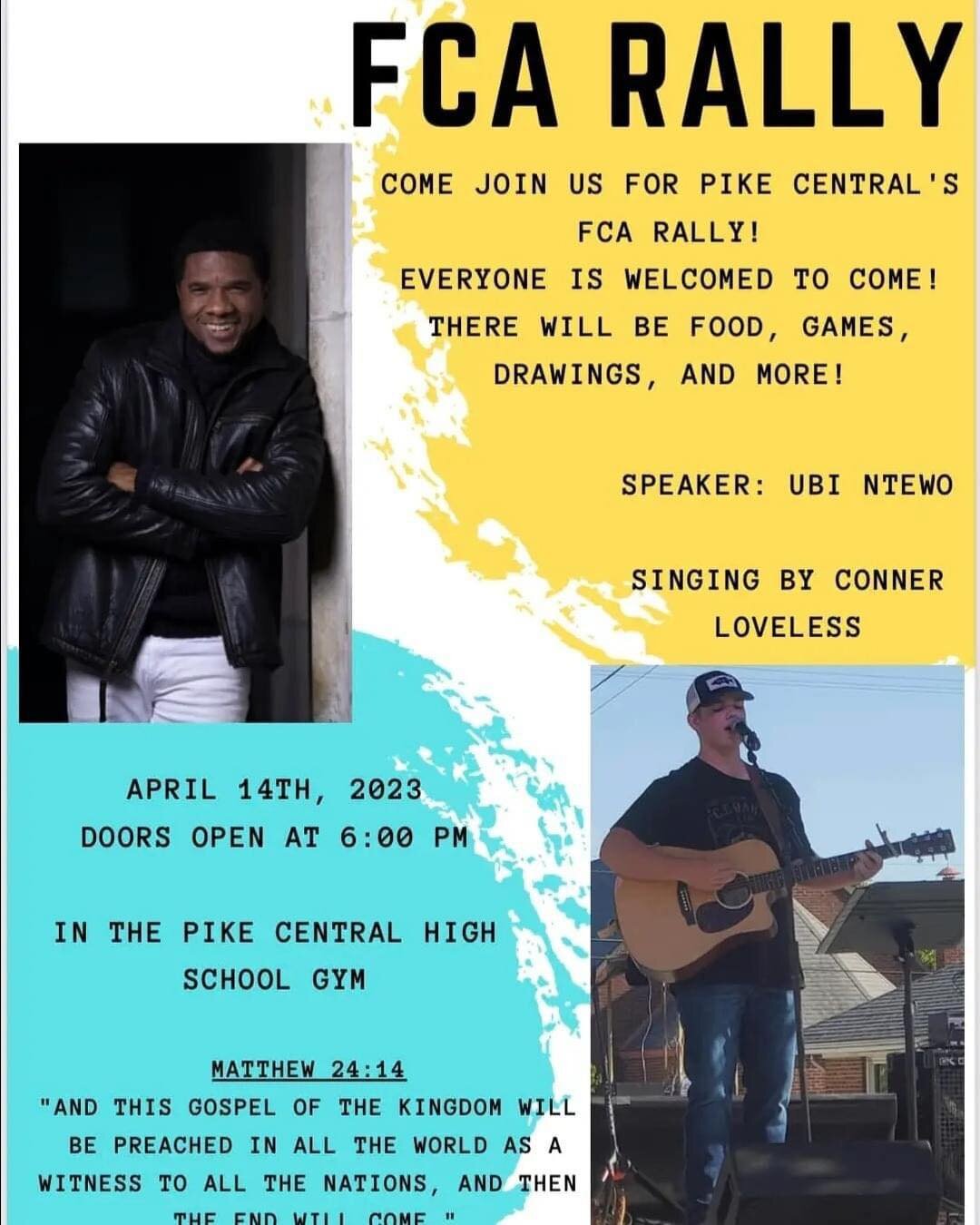 Happening this evening - starting at 6:00!