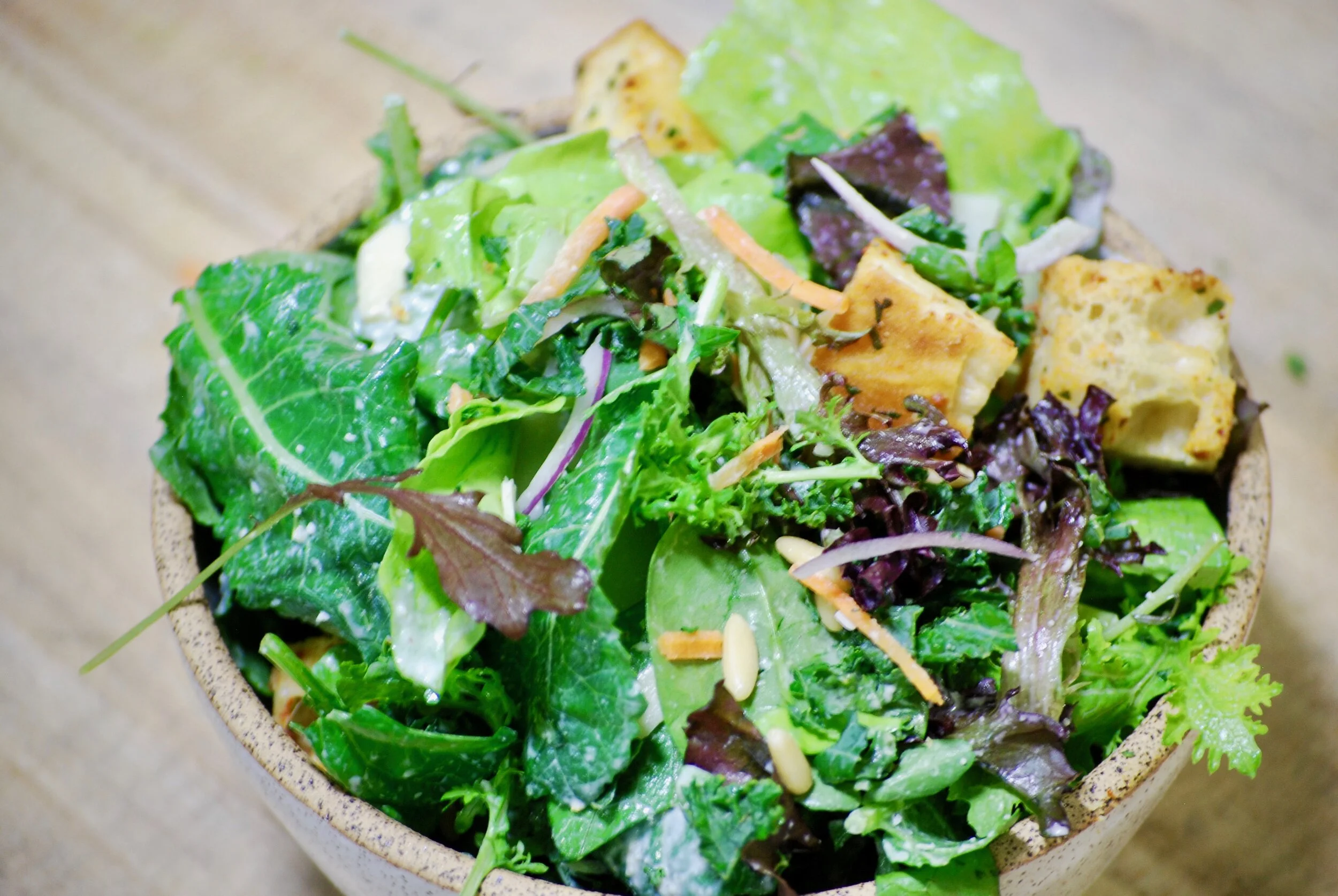 Kale Caesar Salad