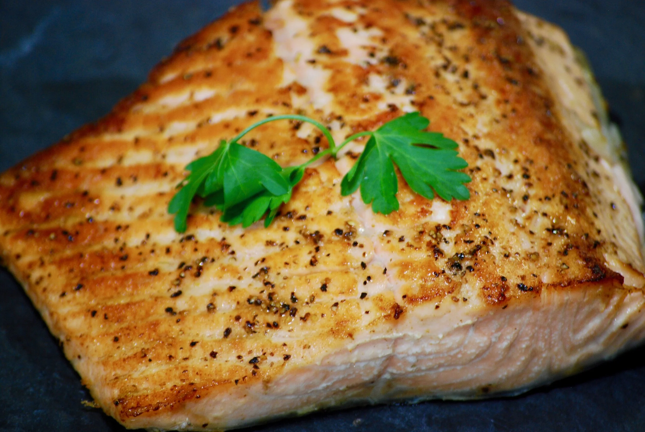 Simply Seared Salmon