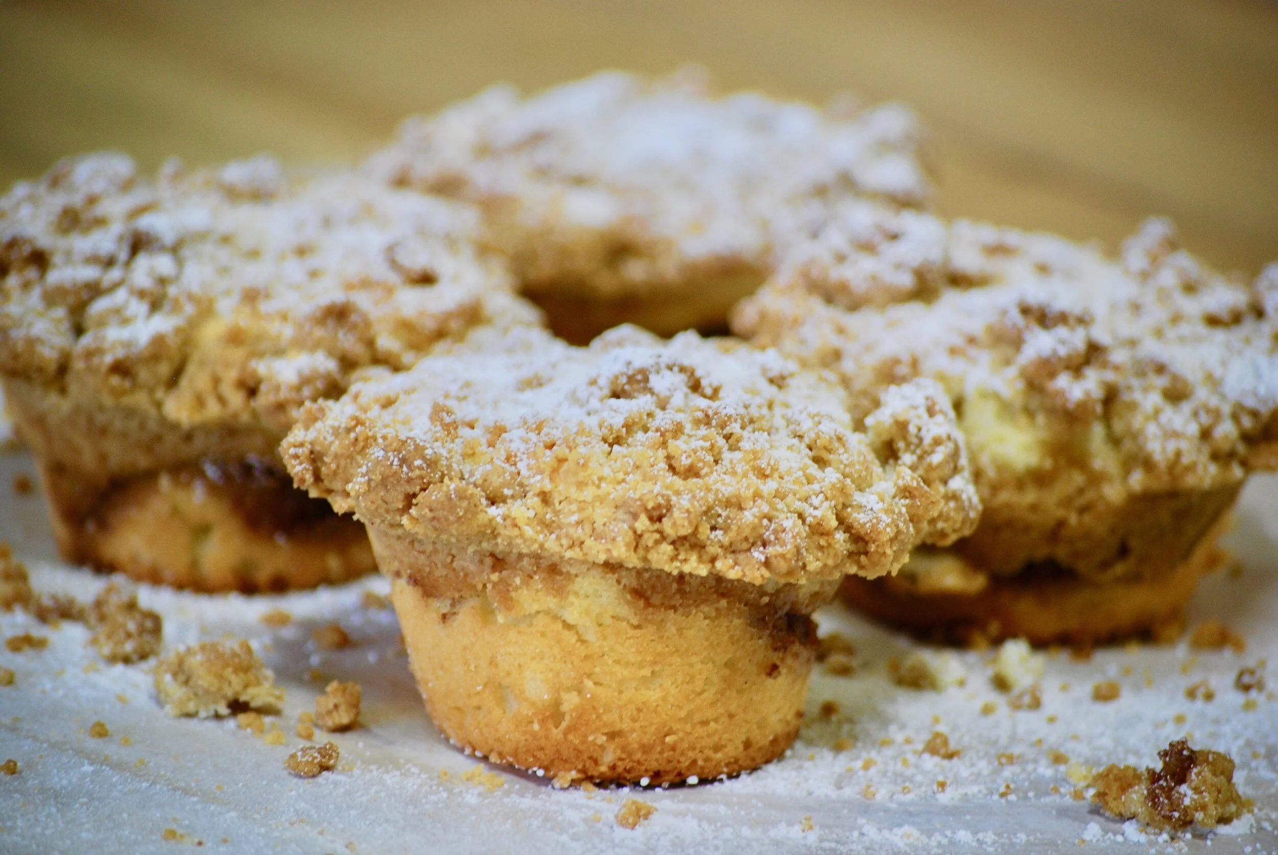Lisa's Crumb Cake Muffins