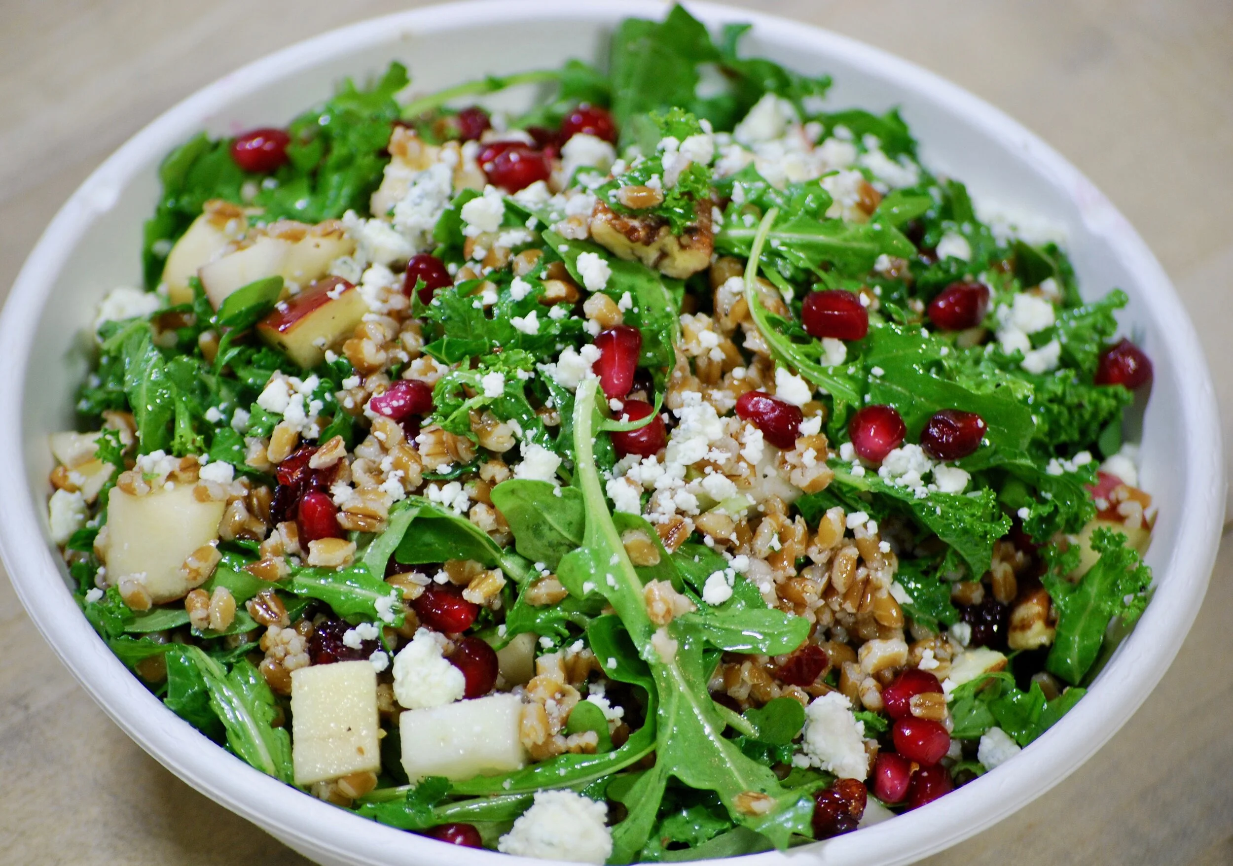 Autumn Wheatberry Salad