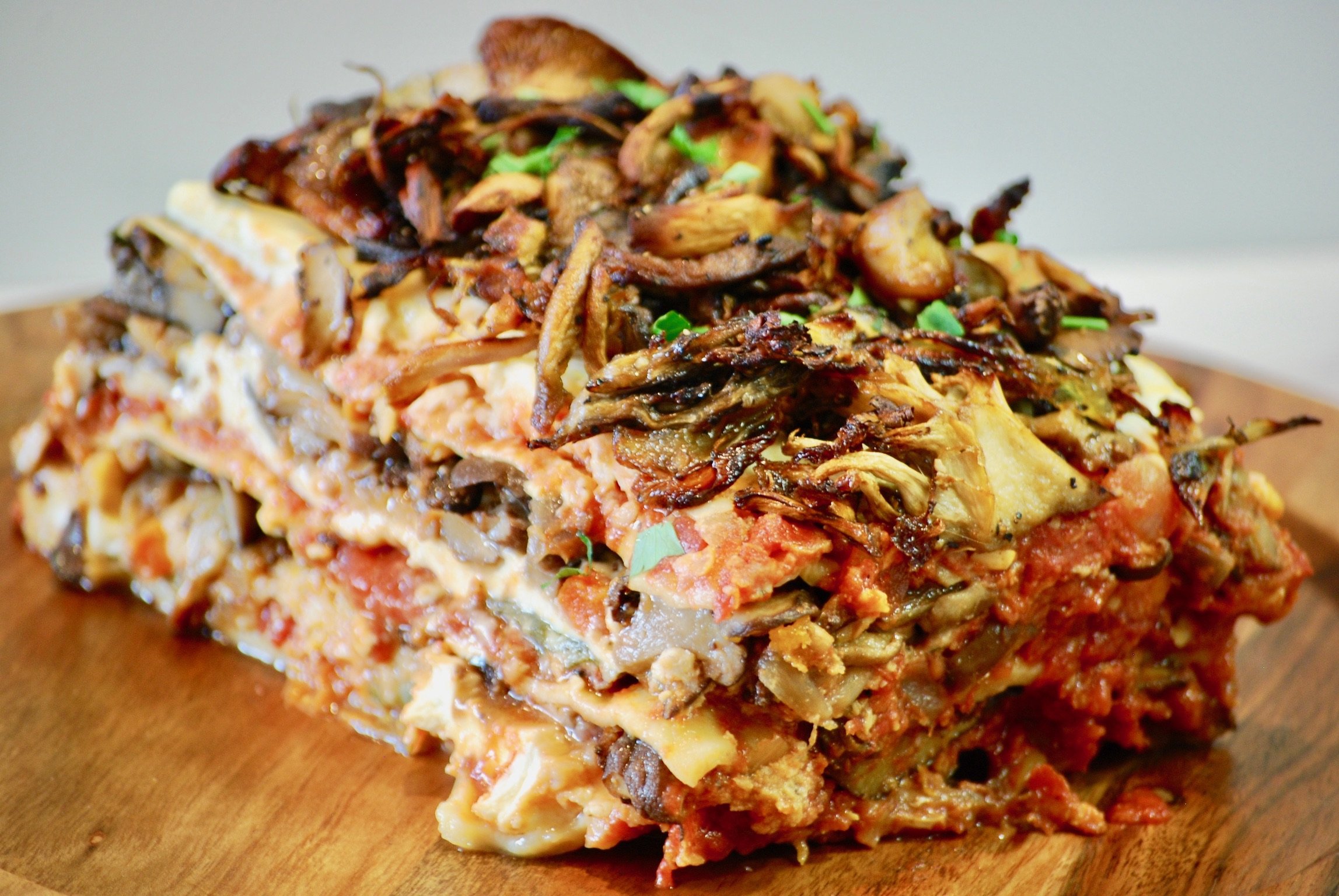 Mushroom Lasagna