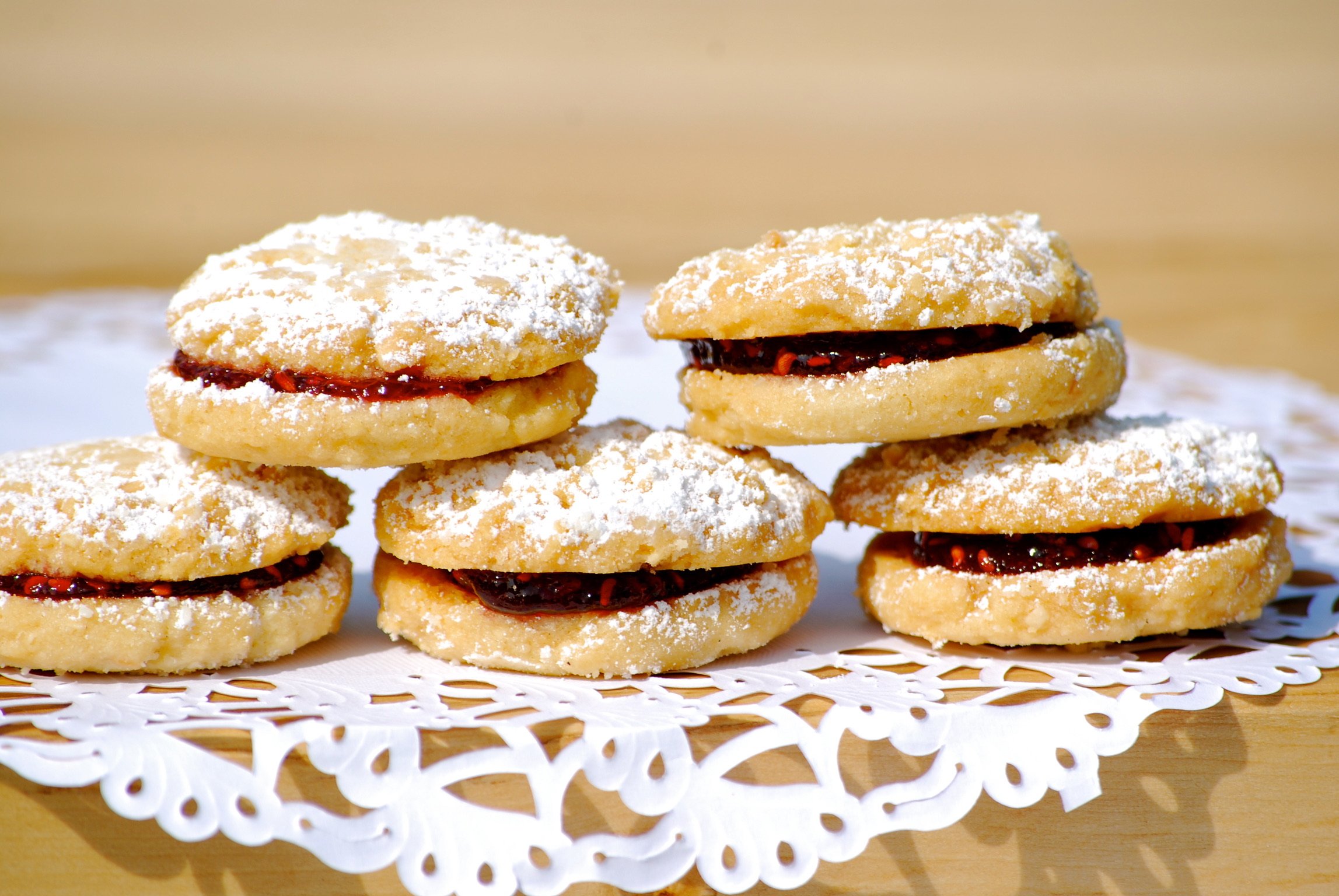 Lisa's Raspberry Almond Cookies