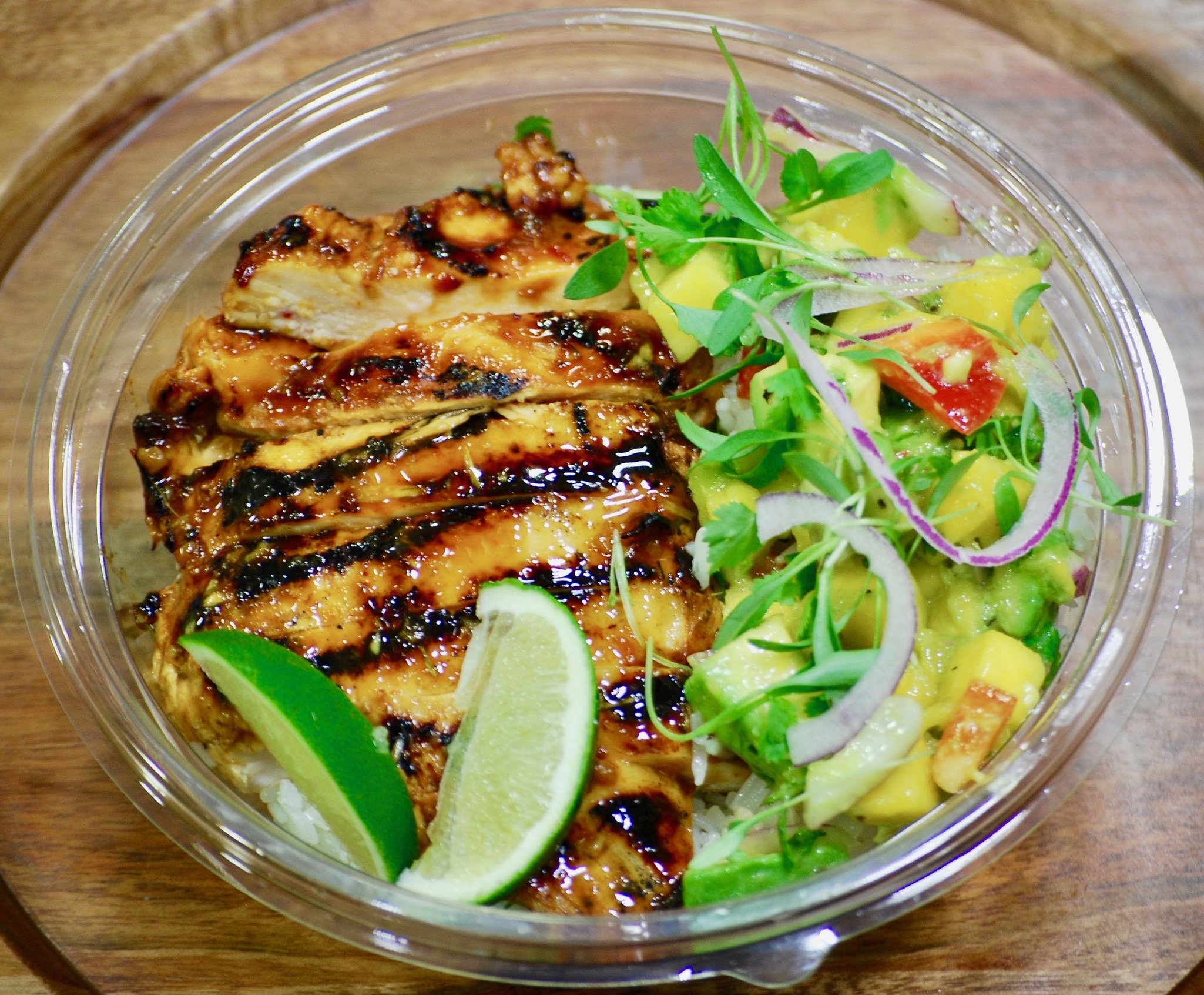 Thai Lemongrass Chicken Bowl