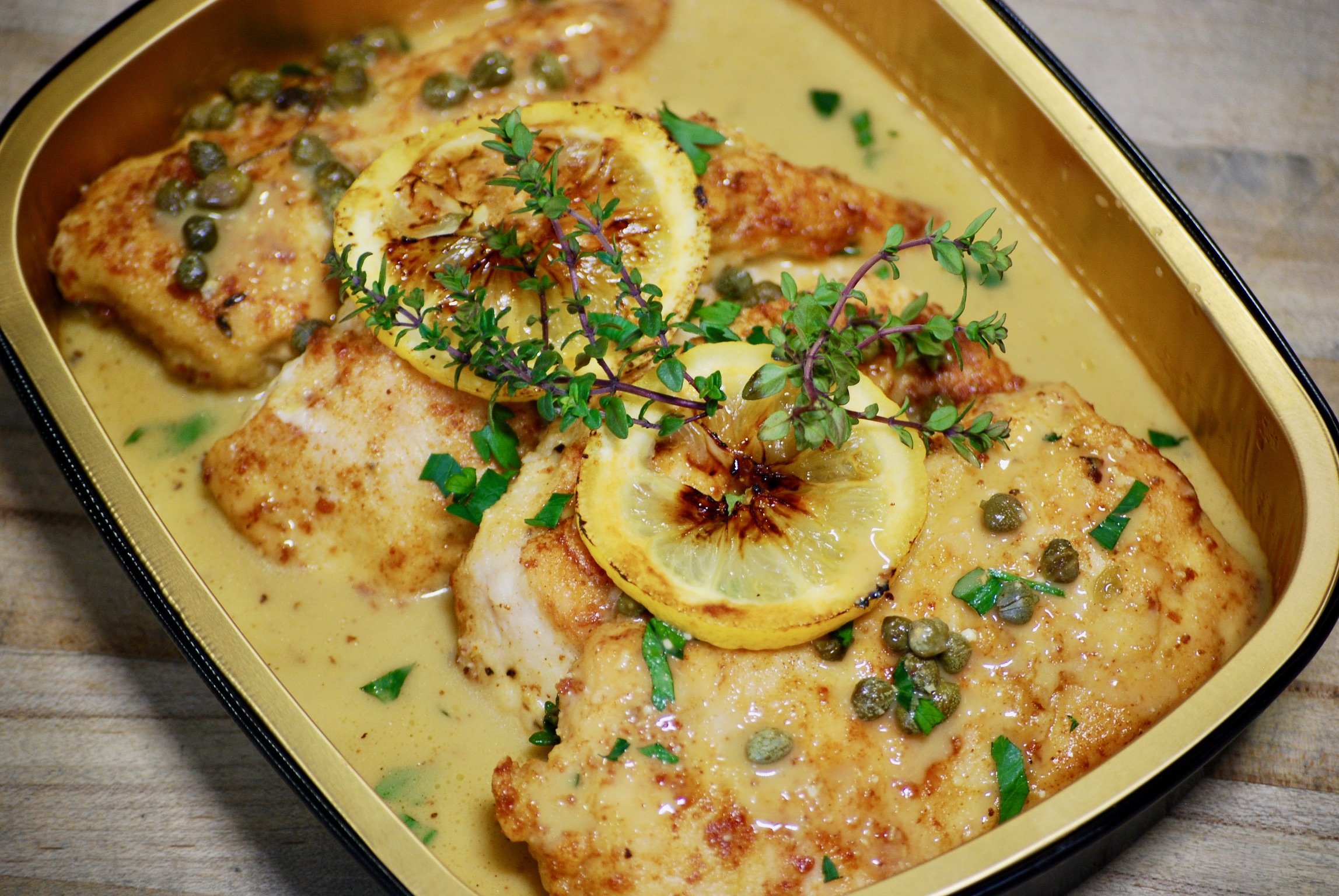 Lemony Chicken Piccata