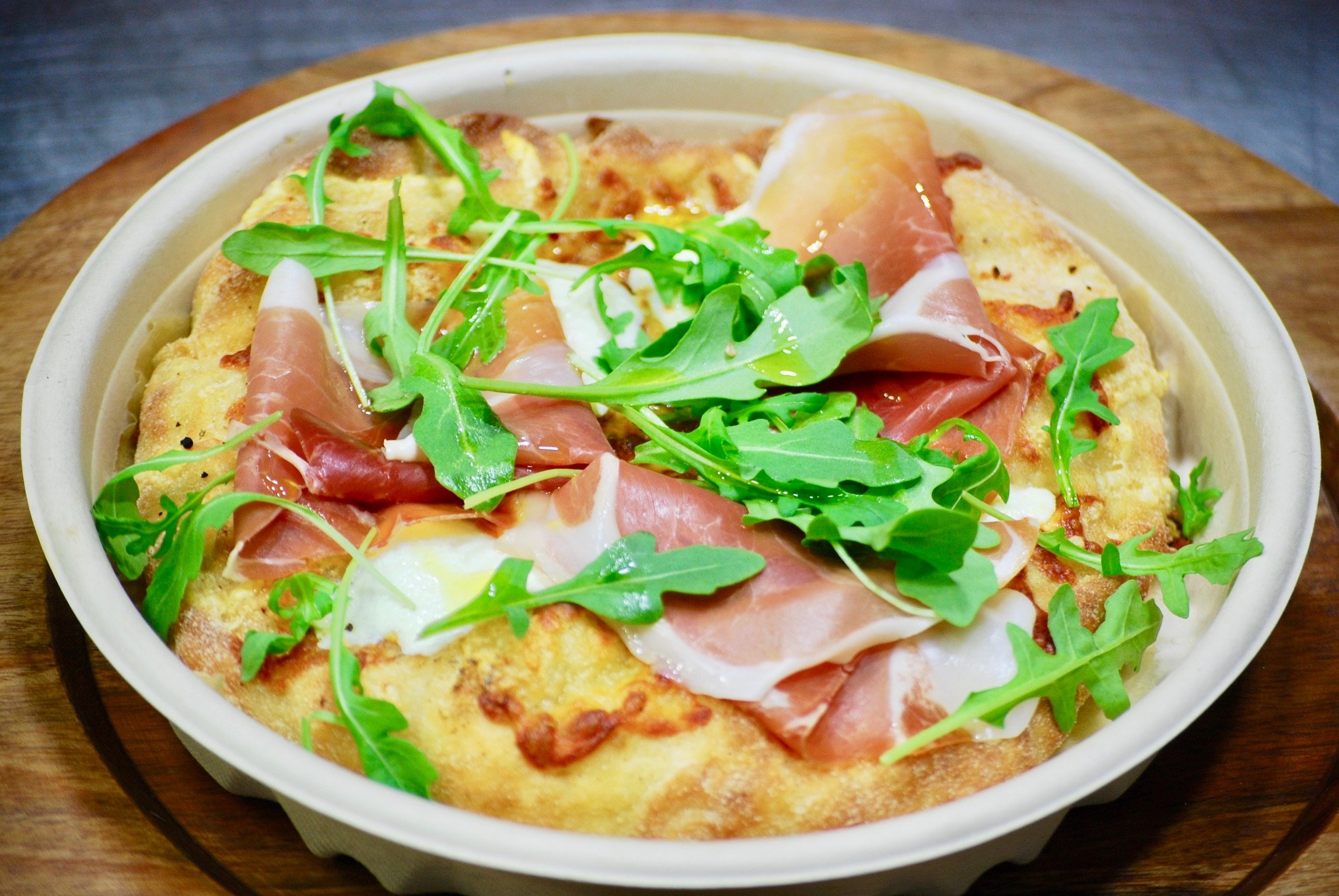 Prosciutto & Arugula Farm Flat