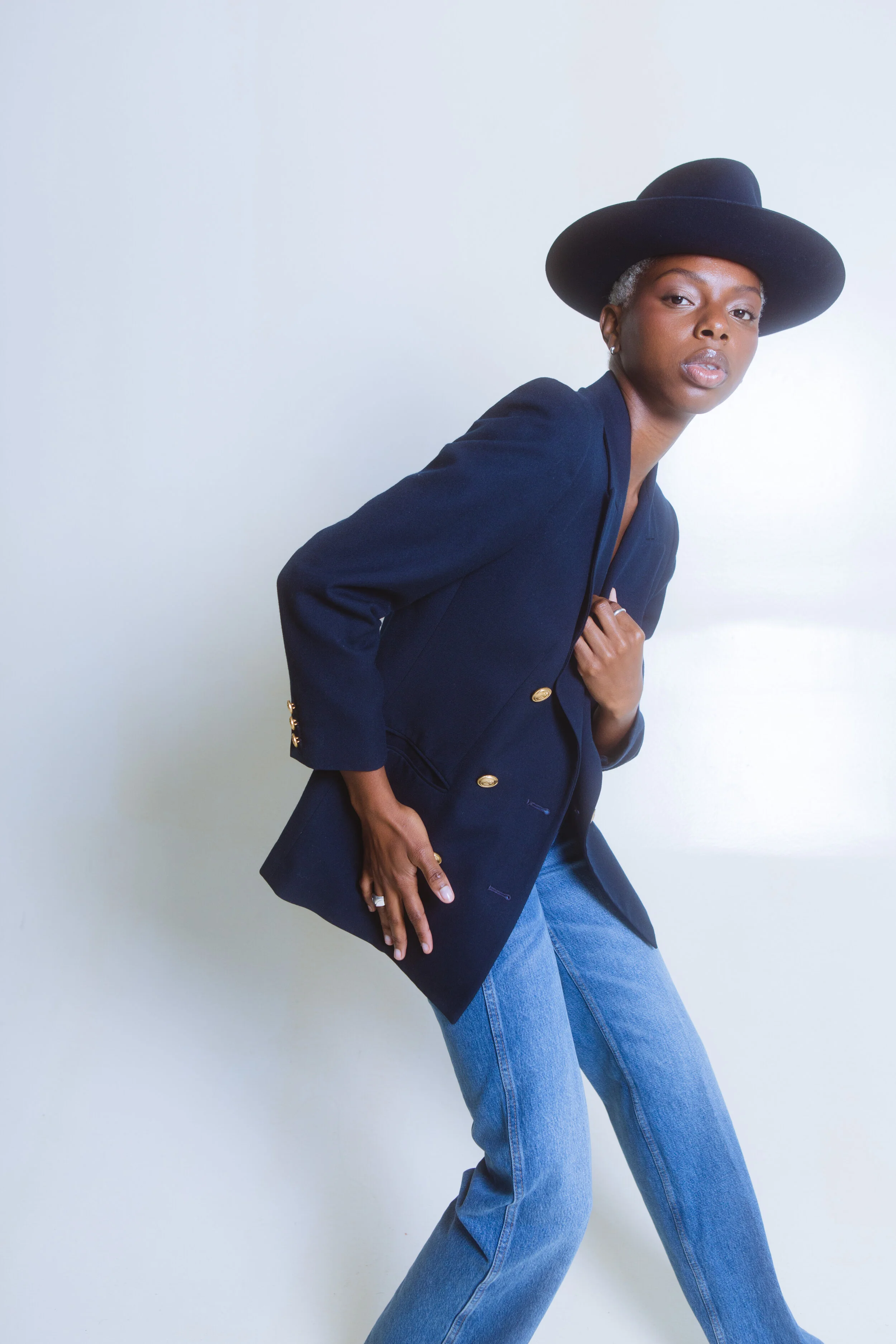 Lindsay Dunn‎ Hat NYC handmade in USA Size Small Let main image 2